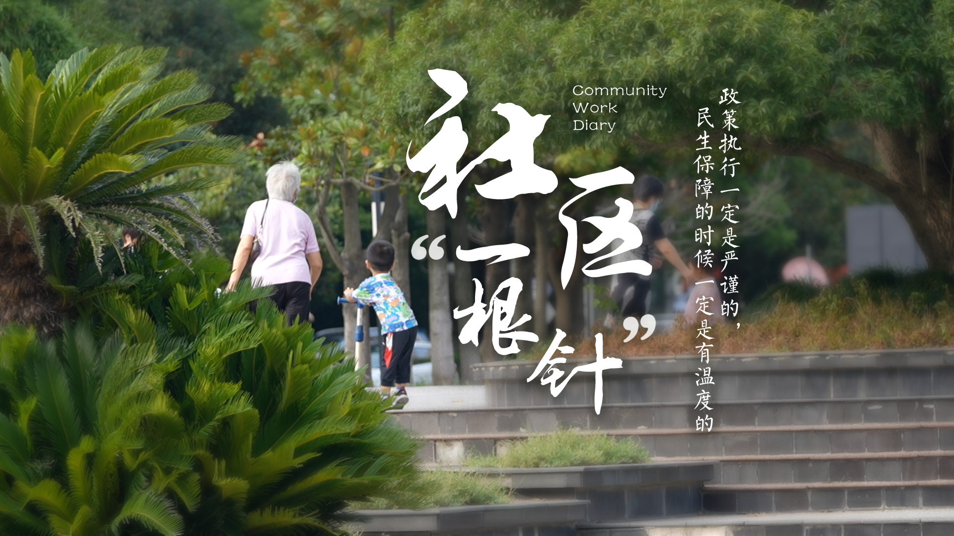 百姓話思想系列視頻第二季第六集：《社區“一根針”》