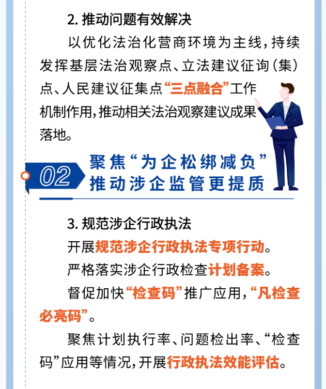 一圖讀懂《聚焦提升企業法治獲得感 優化法治化營商環境若干舉措》4.png