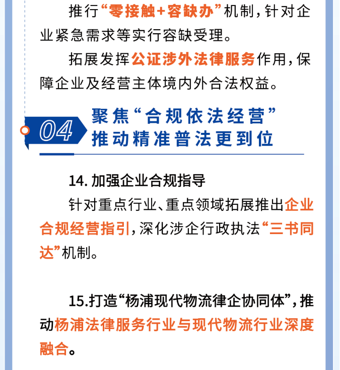 一圖讀懂《聚焦提升企業法治獲得感 優化法治化營商環境若干舉措》8.png